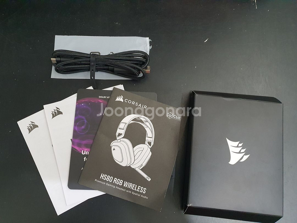 커세어 유무선 헤드셋 HS80--4