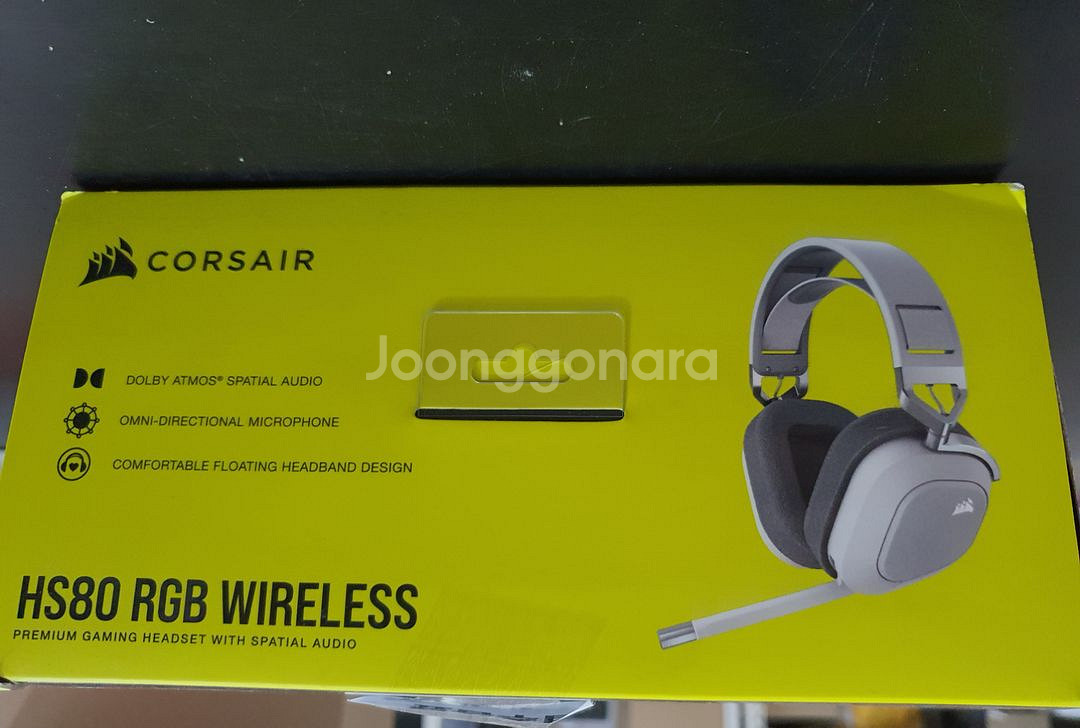 커세어 유무선 헤드셋 HS80--6