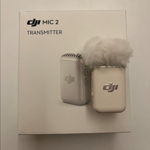[신품급 박스풀] DJI Mic 2 무선 마이크 화이트