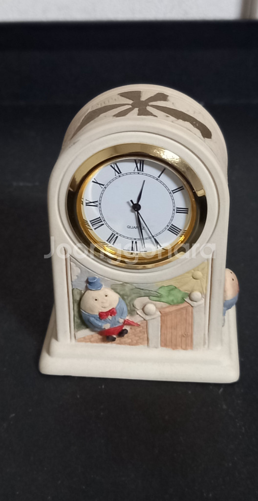 미사용 미니 탁상시계--0