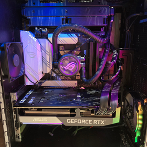 ROG ASUS 한정판 게이밍 PC팜(메이플키보드포함)