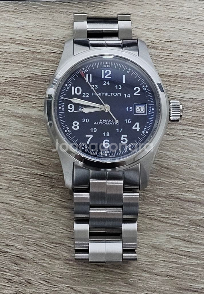 해밀턴 카키필드 청판 38mm--1
