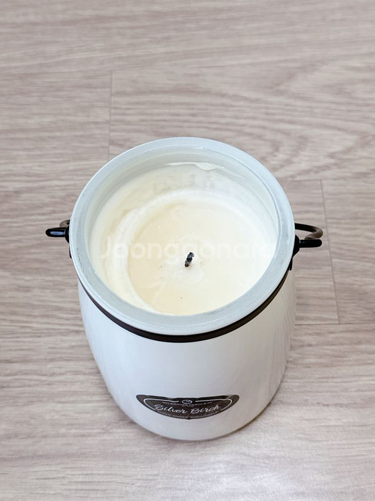 밀크하우스캔들 버터자 유기농 캔들 실버버치 22oz--3