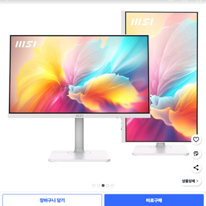 MSI 모니터 피벗모니터
