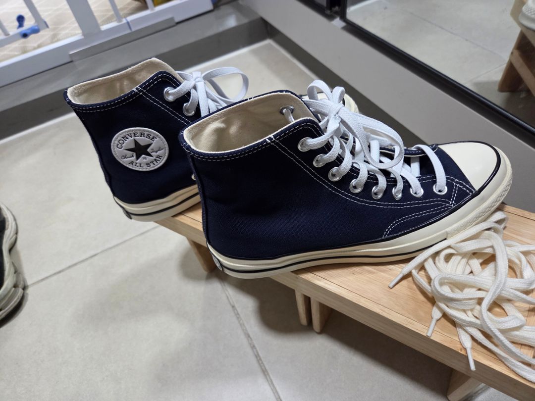 컨버스 척테일러 하이 네이비 250