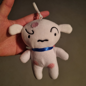 짱구는못말려 쿵후보이즈 흰둥이 키링 가방걸이 인형