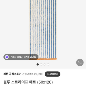 리튼 러그 판매합니다. (50x120)