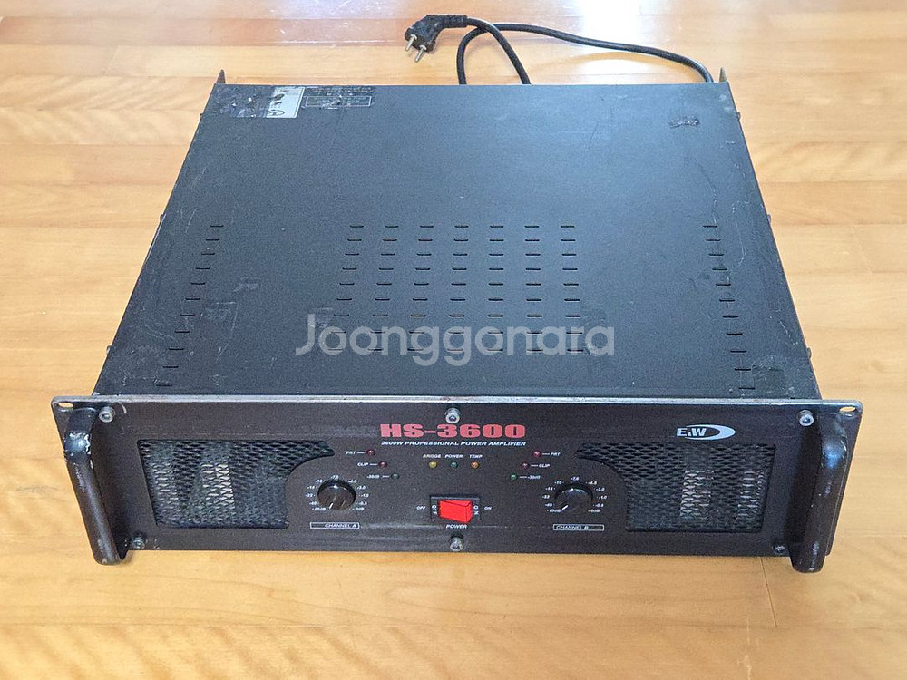 파워앰프 E&W HS-3600 팝니다 3.6kw--0