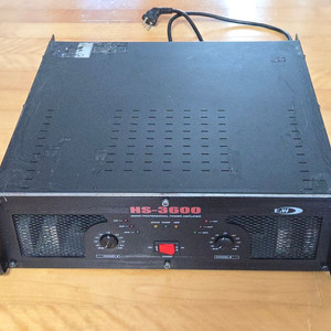 파워앰프 E&W HS-3600 팝니다 3.6kw