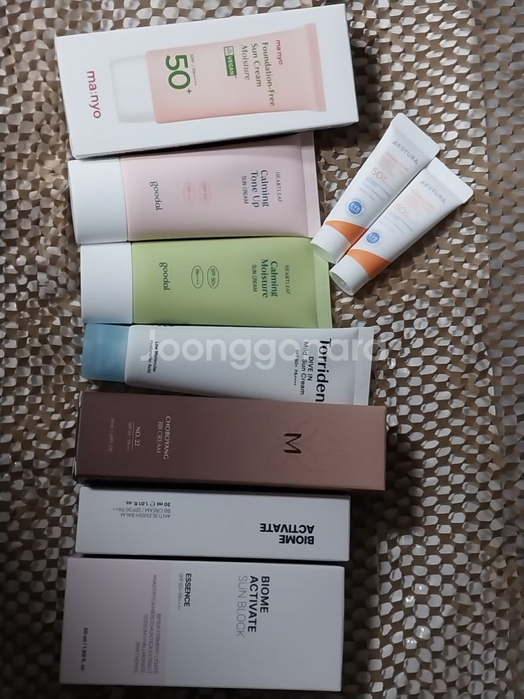 썬크림 6종,비비크림2종--0