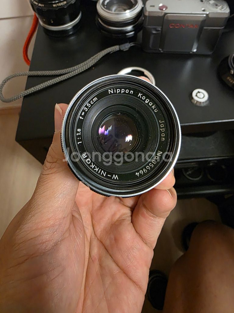 s마운트 nikkor 3.5cm f1.8 거광개조버젼--4