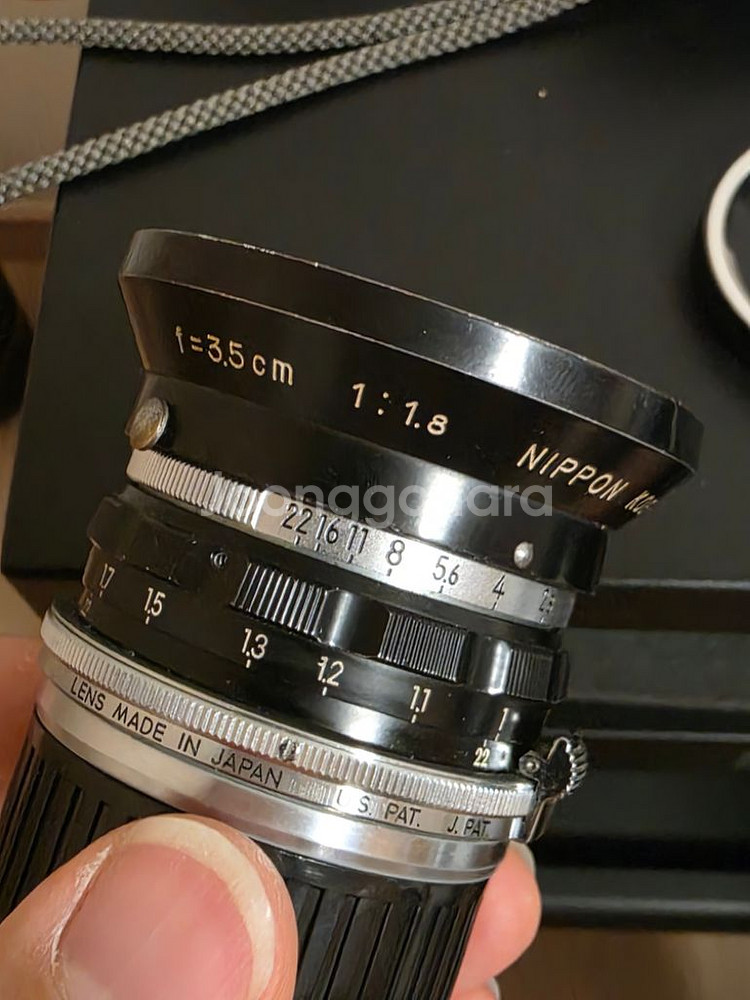 s마운트 nikkor 3.5cm f1.8 거광개조버젼--0