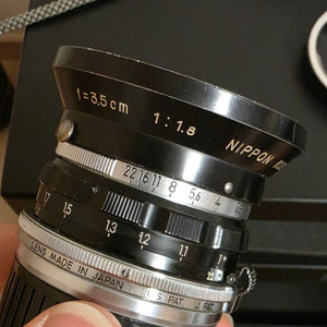 s마운트 nikkor 3.5cm f1.8 거광개조버젼