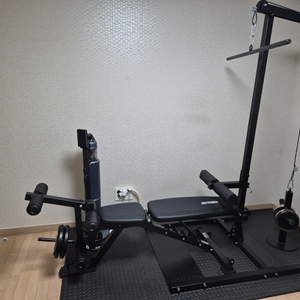 디오브 케이블 랫풀다운 + 제너럴라인 인클라인 벤치