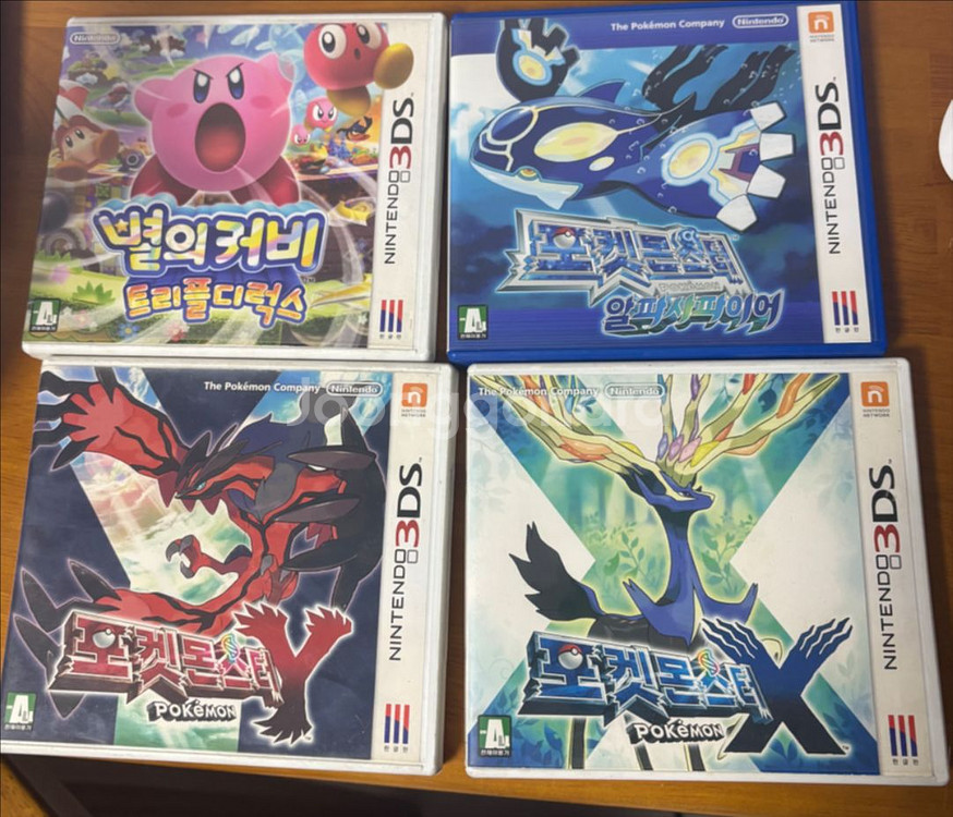 3ds 커비, 포켓몬 xy알파사파이어--0