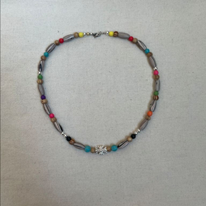 Indi Cross Wood Necklace - 3 C