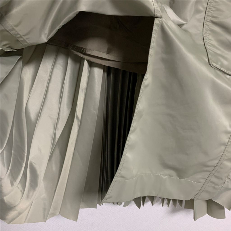 23SS 사카이 벨티드 백 플리츠 스커트 (새상품)--5