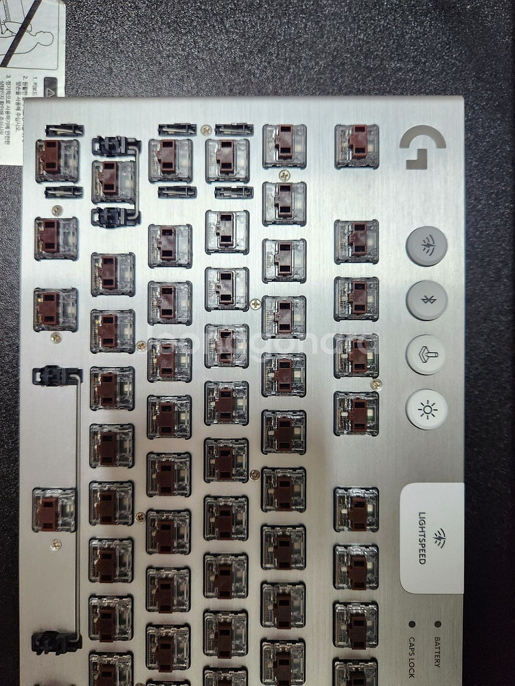 로지텍 G913TKL 화이트 택타일 판매(24년2월구매--2