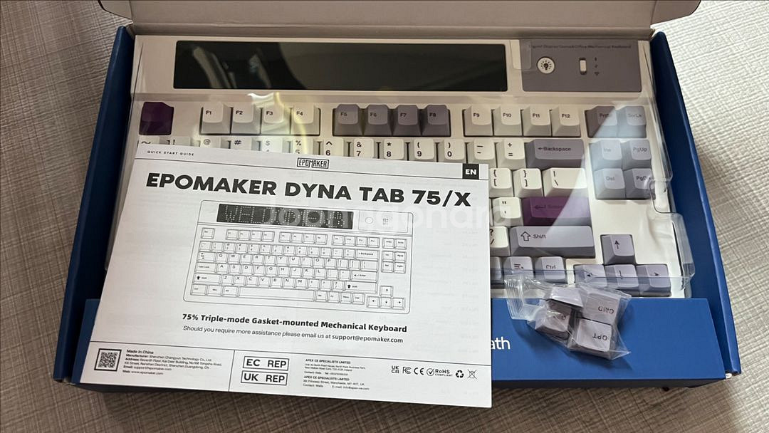 에포메이커 Dynatap 75 리니어 유무선 키보드--2