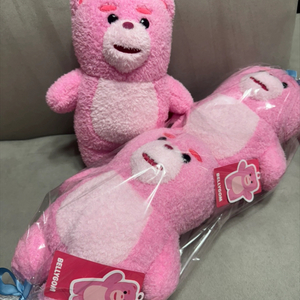 벨리곰 뽀글이 핑크 곰 인형 판매합니다. (어린이날 선