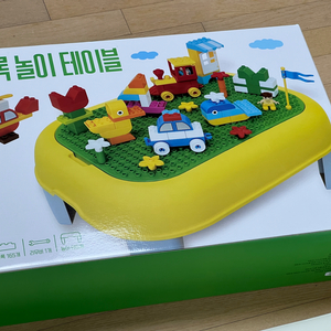 블루래빗 블록놀이 테이블 미개봉 새상품