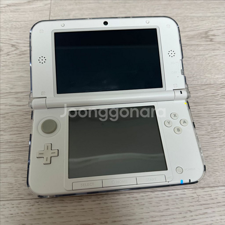 닌텐도 3ds xl 한글판 화이트 풀박스+튀동숲칩--1