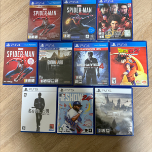 Ps4/ps5 게임 타이틀 팝니다