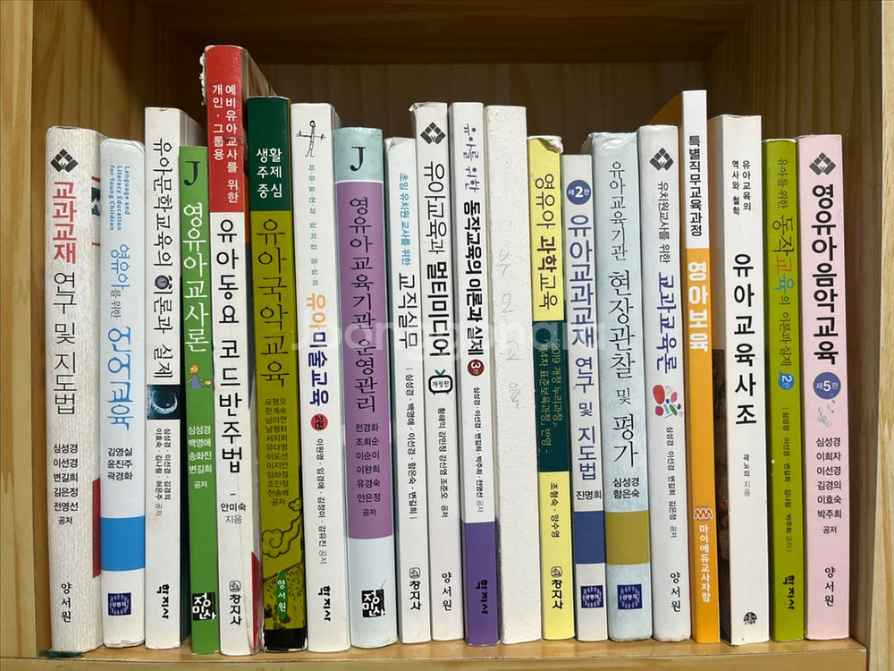 유아교육 대학 서적--0