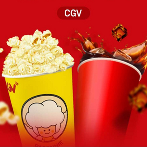 cgv 영화 1+1 팝콘 콜라 콤보 50% 할인 쿠폰