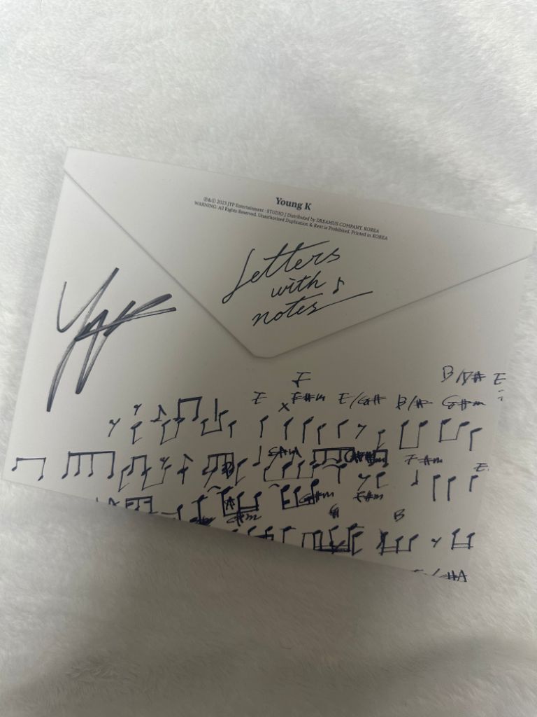 데이식스 영케이 싸인앨범