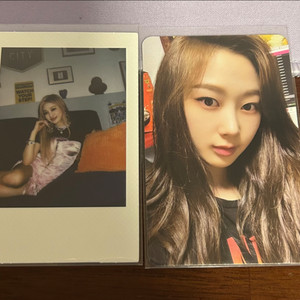 에스파 스테이씨 태연 포카 팝니다!