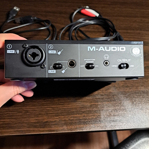 M-AUDIO 엠오디오 엠트렉 솔로 인터페이스