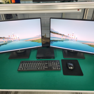 리바 미니 PC 모니터 2개 포함