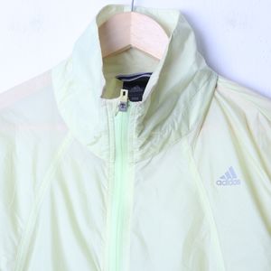 W(M) 아디다스 집업 바람막이 점퍼자켓 경량 형광