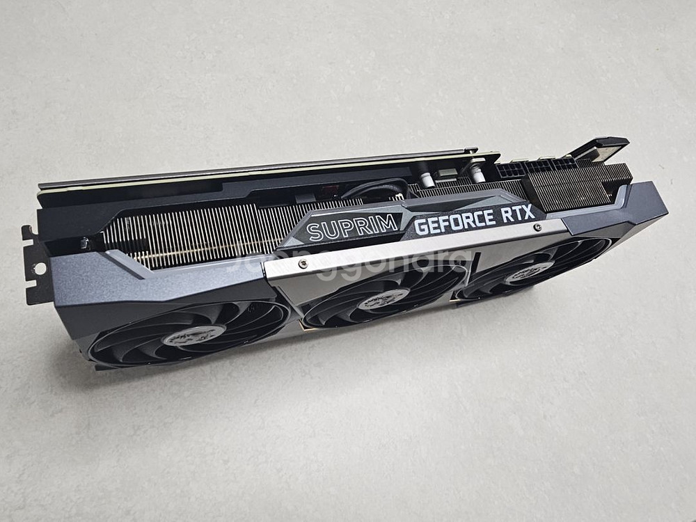 msi rtx 3080ti 슈프림x 팝니다.AS잔존--2