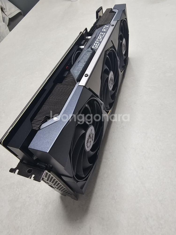 msi rtx 3080ti 슈프림x 팝니다.AS잔존--3