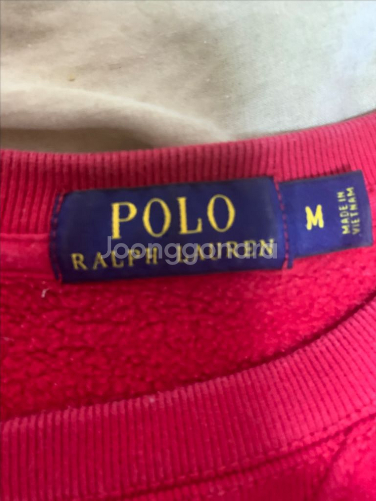 폴로 랄프로렌 맨투맨 M--2