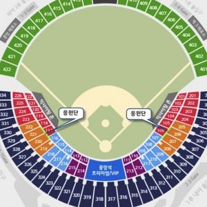 5/6(화) 엘지vs두산 3루 327 네이비 앞열 단석