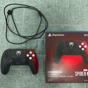 ps5 듀얼센스 스파이더맨 에디션 팝니다 (커스텀)