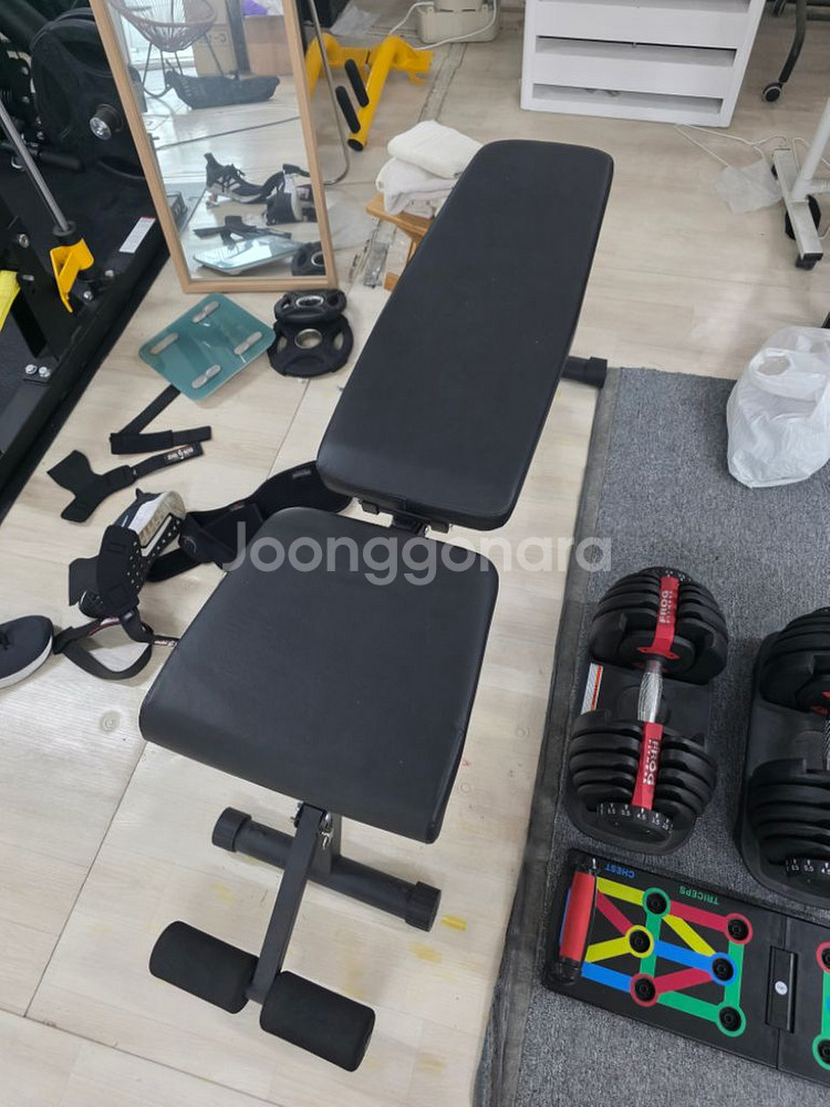 초급처)스미스머신(원판포함)+런닝머신 기타 홈짐용품--5