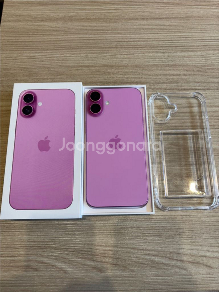 아이폰16플러스 256G 핑크--0