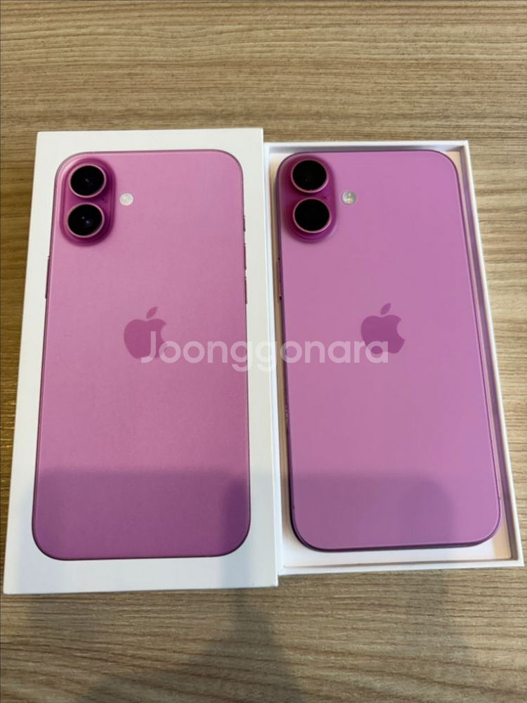 아이폰16플러스 256G 핑크--1