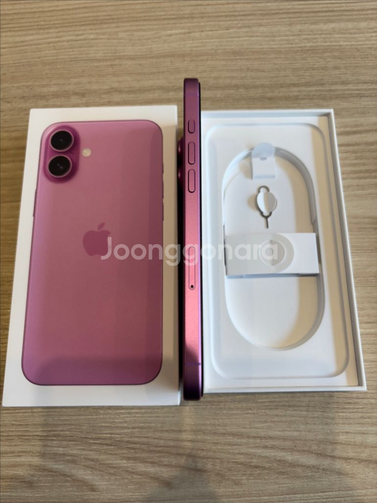 아이폰16플러스 256G 핑크--6