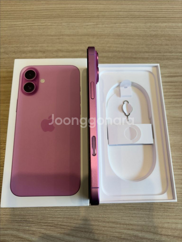 아이폰16플러스 256G 핑크--5