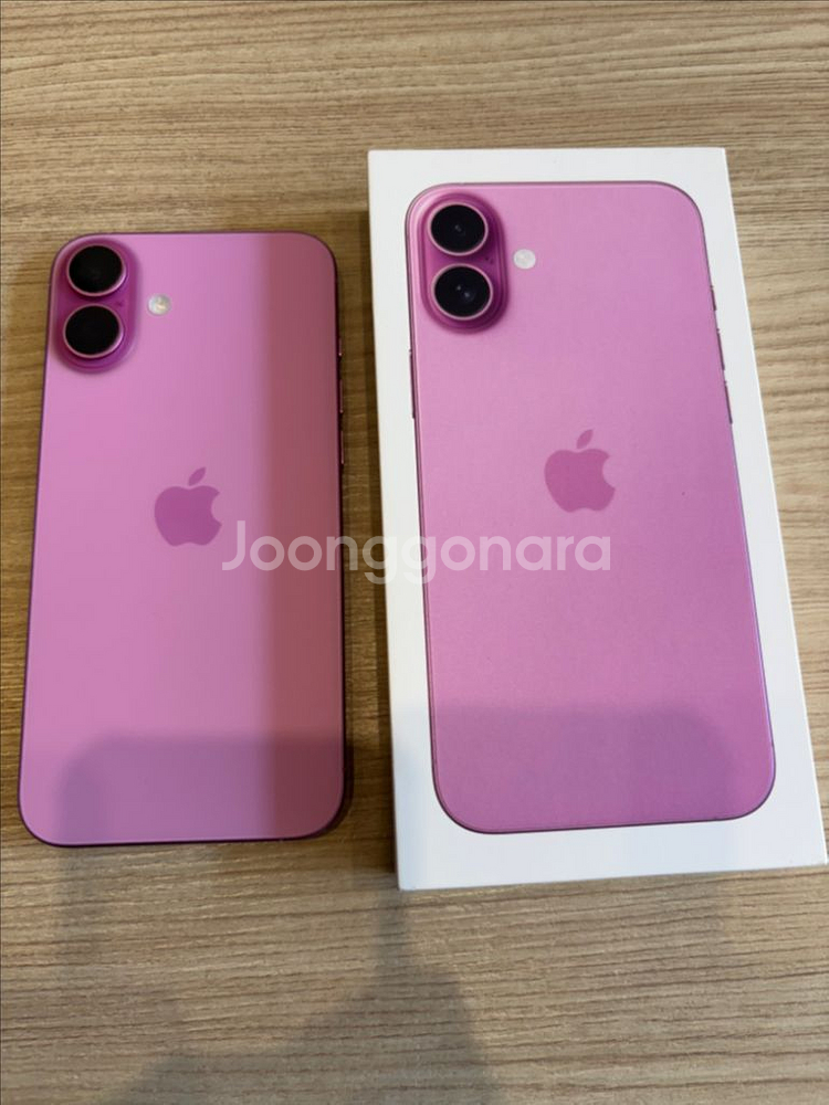 아이폰16플러스 256G 핑크--2