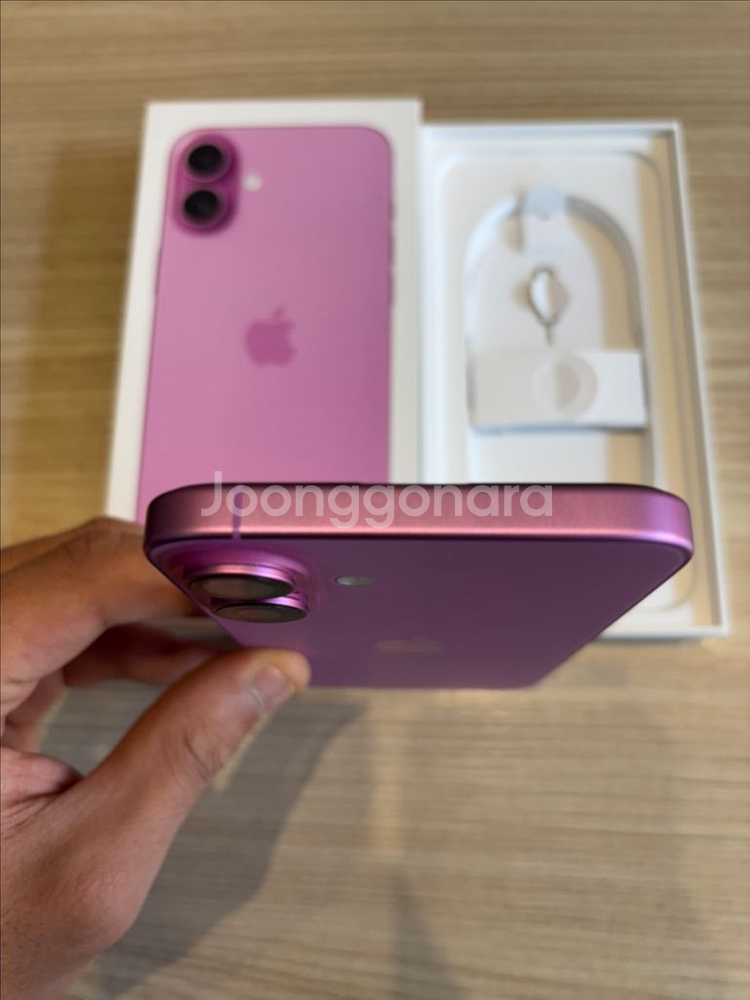 아이폰16플러스 256G 핑크--7