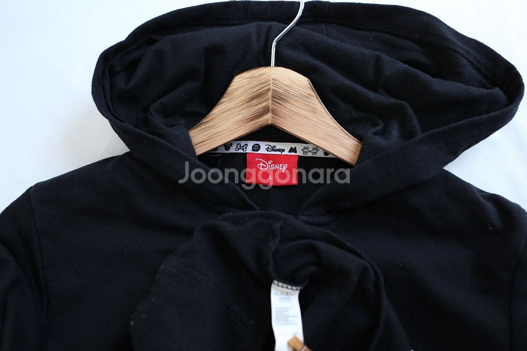 디즈니 미키 블랙 후드집업 L사이즈--4