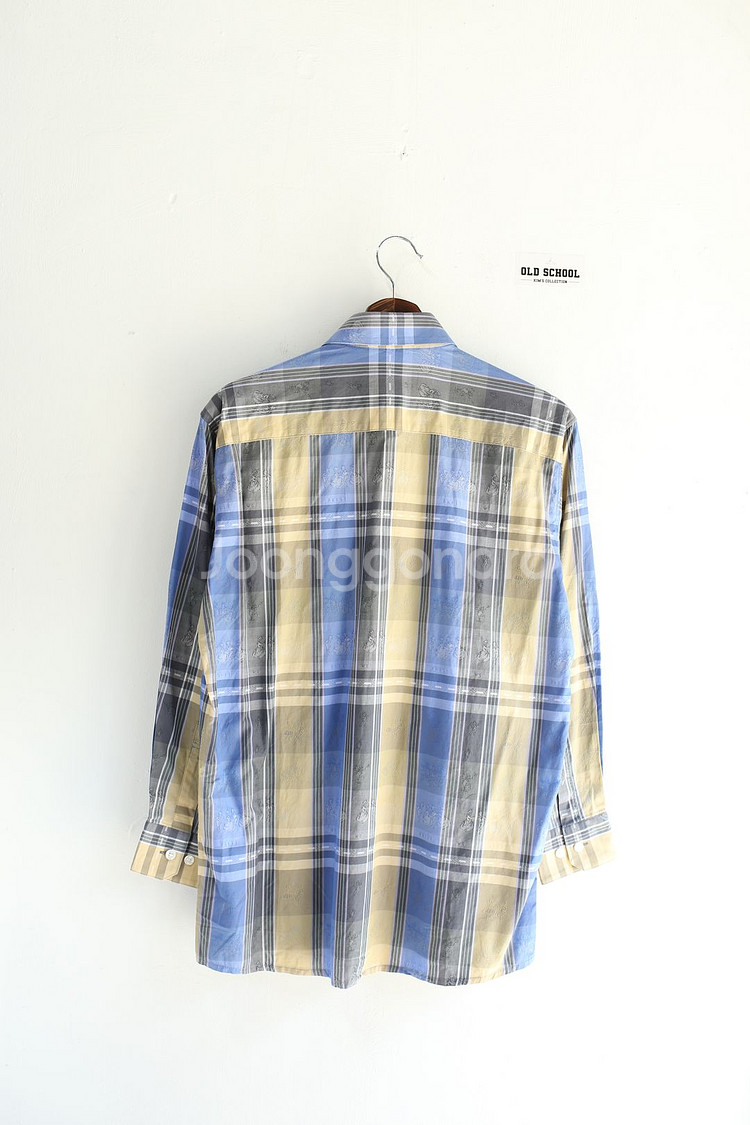 Rock 체크 긴팔셔츠 M사이즈--3