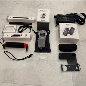 인스타360 x4 인비져블 다이브 번들