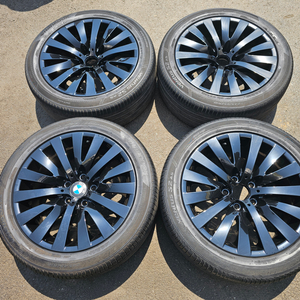 bmw f바디 정품 18인치 휠타이어